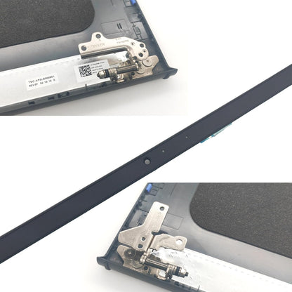 Replacement LCD Back Cover with Front Bezel with Hinges with Shaft Cover for DELL Inspiron 15 3510 3511 3515 3520 3525 3530 Series Laptop 0WPN8 00WPN8 9WC73 09WC73 AP3LE000901 Black