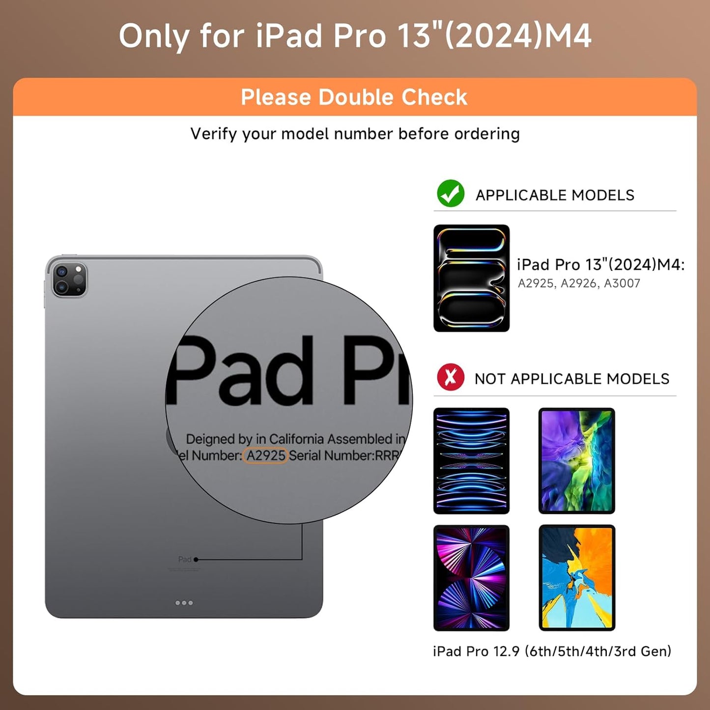 Transparent Case with Keyboard for 2024 iPad Pro 13 inch (M4), iPad Pro 13,7-Color Backlit,Magic Wireless Keyboard, 360°Rotating,Multi-Touch trackpad,Pencil Holder,with Shortcuts,White