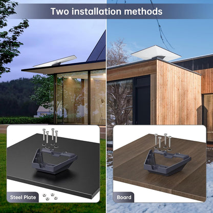 XLTTYWL Starlink Gen 3 Mount, Premium Heavy Duty Starlinks Gen3 Standard Mobility Roof Mount for Gen 3/V3 Starlink Flat Standard Dishy Fits RV, Boat, Wood, Metal, Plastic or Slotted Vehicle Rails