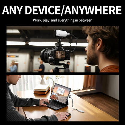 PHIXERO P20 External Portable SSD 2TB,up to 2050Mb/s,External Solid State Drives with 2 in 1 USB C Cable with LED Indicator,USB 3.2 Gen 2 Portable Hard Drive for iPhone 15/16 PRO, Mac, PC & Laptops