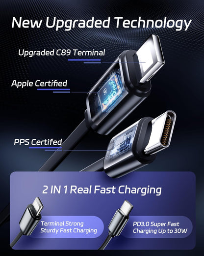 DreamBee Retractable Car Charger,66W 4 in 1 Super Fast Charge Car Phone Charger,Gifts for Men Women Car Truck Accessories for iPhone 15/14/13/12 Pro Max XR,iPad,Samsung,Pixel