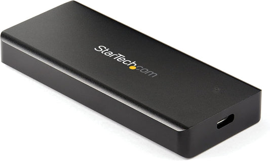 StarTech.com USB-C 10Gbps M.2 NVMe PCIe SSD Enclosure - Rugged Aluminum External M.2 PCIe M-Key Case IP67 Rated - 1GB/s Read/Write - Supports 2230/2242/2260/2280 - TB3 Compatible - Mac/PC, TAA