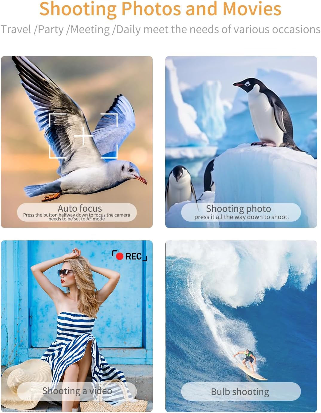 for Sony Camera Wireless Remote Control - Aodelan Rechargeable Shutter Release with OLED Screen for ZV-E10, FX3, a6100, a6400, a6600, a7 III, a7R III, DSC-RX100 VII, ZV-1; Replace Sony RMT-P1BT