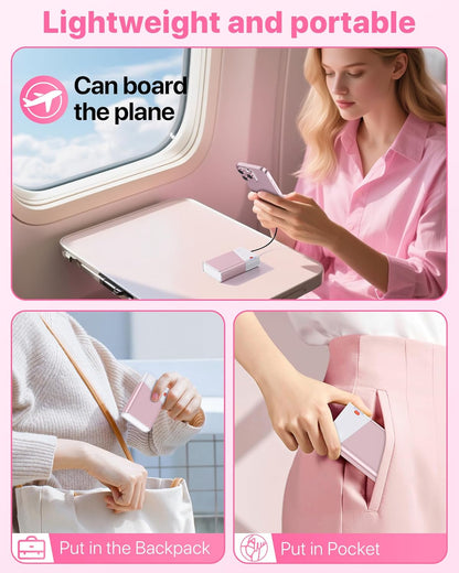 Portable Charger 20000mAh, 22.5W PD 3.0+QC 4.0 Super Fast Charging Power Bank, Cooler Aerospace Metal Case for iPhone 17 16 15 14, 13 Android, iPad, Samsung Google Tablet & More, Travel Essential