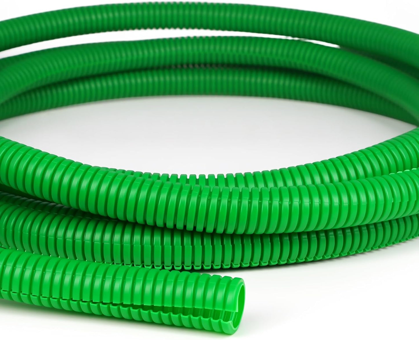Split Wire Loom Tubing,10,25ft Cord Protectors from Pets No Chew, Flexible Wire Covers Cord Protectors, Protective Split Cable Sleeve for Automotive Home Industrial Wires(Green, 0.51inch-10ft)