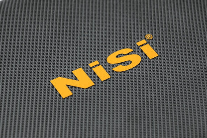 NiSi - Caddy II Circular Filter Case, Portable and Lightweight Camera Lens Pouch for 8 Filters, Fits Up to 95mm, Waterproof and Shockproof, Larger Opening Lens Bag, Caddy Case with Metal Hanging Clip