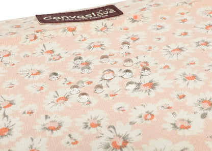 Canvaslove Pink Chrysanthemum Laptop Sleeve Case Bag Cover with Pocket For MacBook Pro 16 and 16 inch HP Lenovo Dell ASUS Acer Notebook Computer