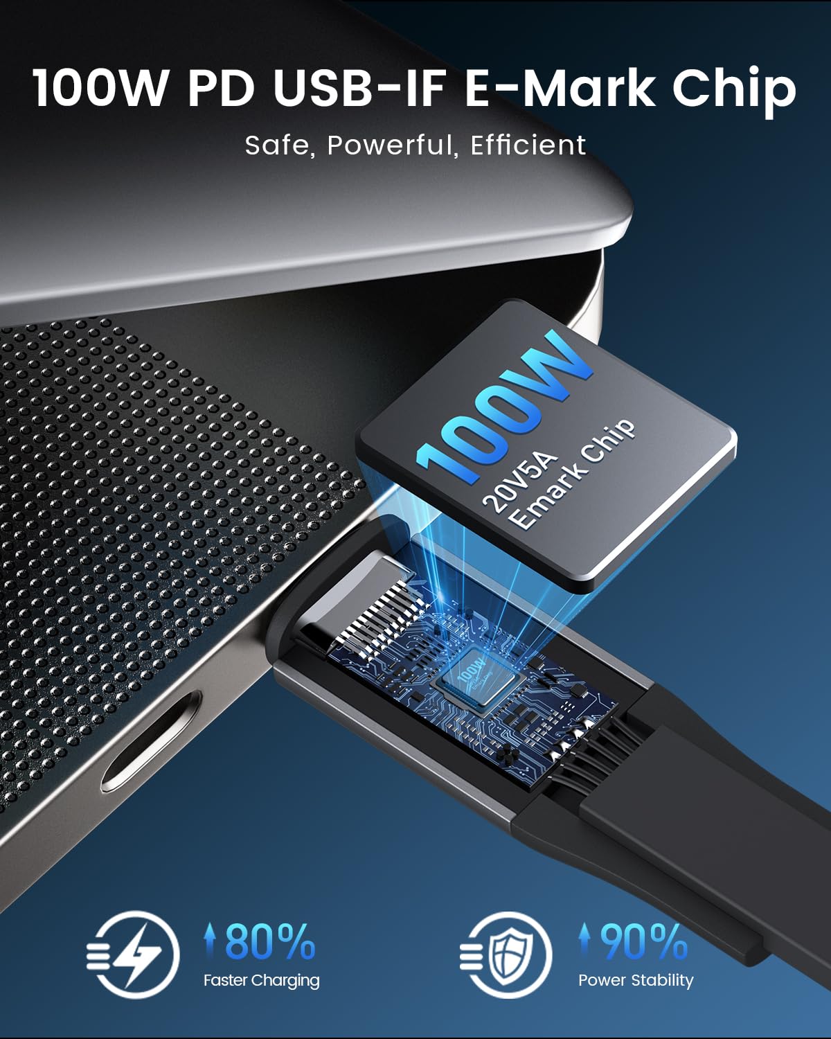 CAFELE 5-in-1 Retractable USB C Cable, 100W Multi Charging Cable USB C/A to L/Type C, 5A Fast Charging Multiple Charger Cord for Multiple Devices, Phone 16/15/14, Galaxy S24/S23, MBook, Pad (3.6ft)