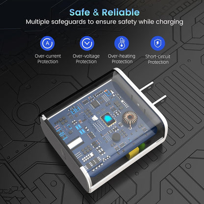 45W Super Fast Charger Type C, [2 Pack] 45 Watt USB-C Charger PD/PPS Wall Charging Block for Samsung Galaxy S25 Ultra/S24/S23 Ultra/S23+/S22 Ultra/S22+/S20 Ultra, Tab S8(White, with 2X 6.6ft Cable)