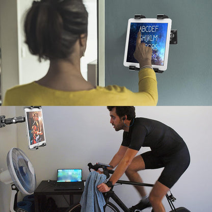 OHLPRO Tablet Holder for Truck, Heavy Duty Drill Base Tablet Car Mount for iPad, mini, Samsung Galaxy (7" - 11") for Dashboard, Desks, Tabletop, ipad Mount Great for Wall, Commercial Vehicles