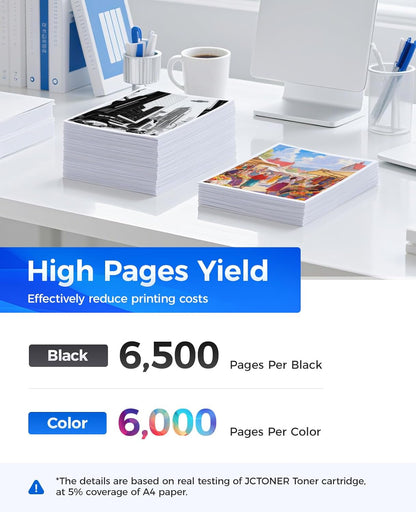 TN436 Toner Cartridge Set 4-Pack Replacement Compatible for Brother TN-436 TN433 TN431 MFC-L8900CDW MFC-L8690CDW HL-L8360CDW HL-L8260CDW MFC-L8610CDW MFC-L8905CDW MFC-L9570CDW HL-L8360CDWT Printer Ink