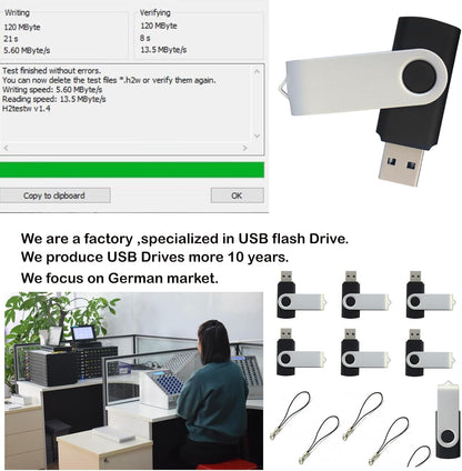 lcwamy 128MB Flash Drives 100 Pack USB Drives Bulk USB Flash Drive 100 Pack Flash Drive Bulk USB Thumb Drive CupShadow (Black, No Logo 128M 100PCS)