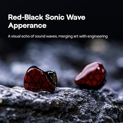 Linsoul Punch Audio Martilo in Ear Monitor, 1 Planar + 2BA + 2DD Hybrid Driver Basshead IEM Earphones, HiFi Wired Earbuds, with Precision Detail for EDM Hip-Hop Monitoring