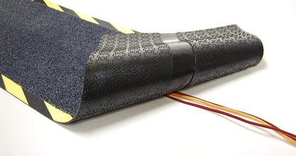 Morland Protect - 47¼in x 15⅝in - Carpet and Rubber Cord Cover Mat - Overfloor Protector for Cables Cords or Wires - Protect from Trips and Falls, Quick, Easy, Simple, Repositionable