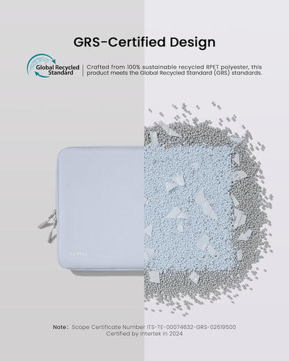 tomtoc 360 Protective Laptop Sleeve for 14-inch MacBook Pro M4/M3/M2/M1 Pro/Max A3112 A3401 A3185 A2992 A2918 A2779 2024-2021, Water-Resistant Case Bag with Accessory Pocket for 13.8 Surface Laptop 7