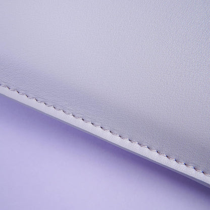 Laptop Sleeve 13 Inch Compatible with New MacBook Air 13 2018-2024, MacBook Pro 13 2016-2022 Color Light Purple