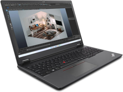 Lenovo ThinkPad P16v Gen 2 Intel Core Ultra 9 185H vPro, 24C, 16" WQUXGA (3840 x 2400), IPS, 800 nits, 64GB RAM, 1TB SSD, NVIDIA RTX 3000 Ada Backlit KYB, Fingerprint Reader, Windows Pro