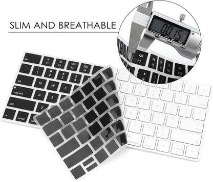 Allinside Black Cover for Apple Magic Keyboard (MLA22LL/A) with US Layout