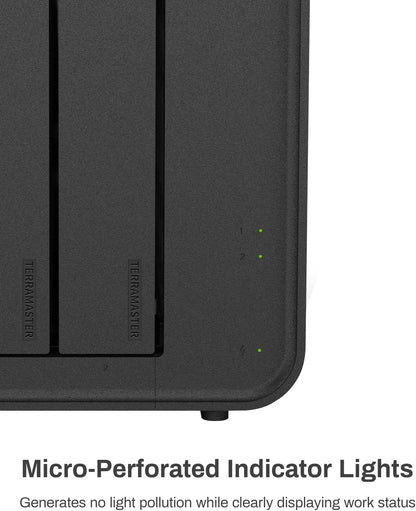 TERRAMASTER D2-320 2Bay USB 3.2 Gen 2 RAID Storage - 10Gbps Type C - Supports RAID 0, 1, Single, JBOD