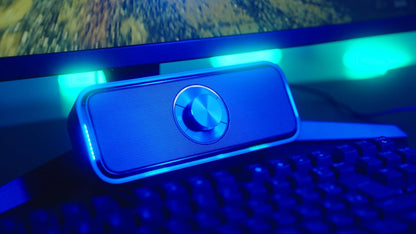 PIONEER,Desktop Gaming Speaker,Sound TECTOR,Compact Front Speaker with LED Sound Sensing Meter,PC,PS5/PS4,Switch,USB, HDMI, Bluetooth,Speakers 5.1ch/7.1ch Surround, TQ-FG3000