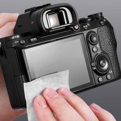 Camera Lens Cleaning Kit - Mirrorless and DSLR Camera Cleaning Kit for Canon, Sony, Nikon, Including Lens Paper/Blower, Cleaning Solution, Cotton swabs, dust Free Cloth, Lens Pen, Cleaning Brush