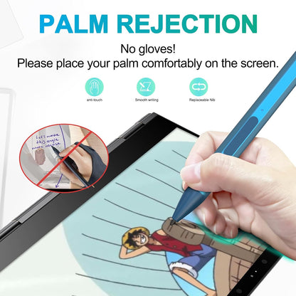 Stylus for HP Envy X360 Pavilion x360 Specter X360 Spectre x2 Envy x2 Touchscreen Laptop Rechargeable MPP 2.0 Tilt Pencil 4096 Pressure Sensitivity Using The Microsoft MPP Protocol,Blue