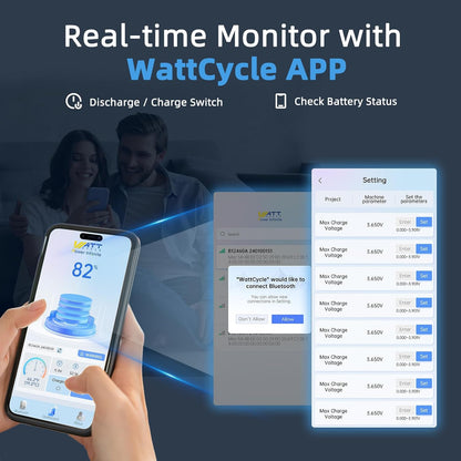 12V 314Ah LiFePO4 Lithium Battery 300Ah BMS, Built-in Metal Frame & Bluetooth 5.0, Full Metal Case 4.01kWh Energy, 8000+ Deep Cycles Batterys Perfect for Energy, RV, Solar, Trolling Motor