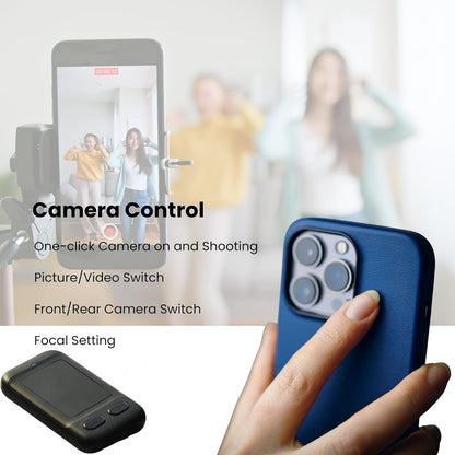 CheerTok Air - TikTok Scrolling Remote Control, Page Turner for Ebook Kindle, Bluetooth Wireless Camera Video Recording Remote for iPhone, iPad, Android, Cell Phones, Smartphones and Tablets