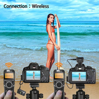 Remote Shutter Release Compatible for Panasonic, PIXEL TW-283 L1 Wireless Remote Control Wired Shutter Release Cable Compatible for Panasonic Cameras