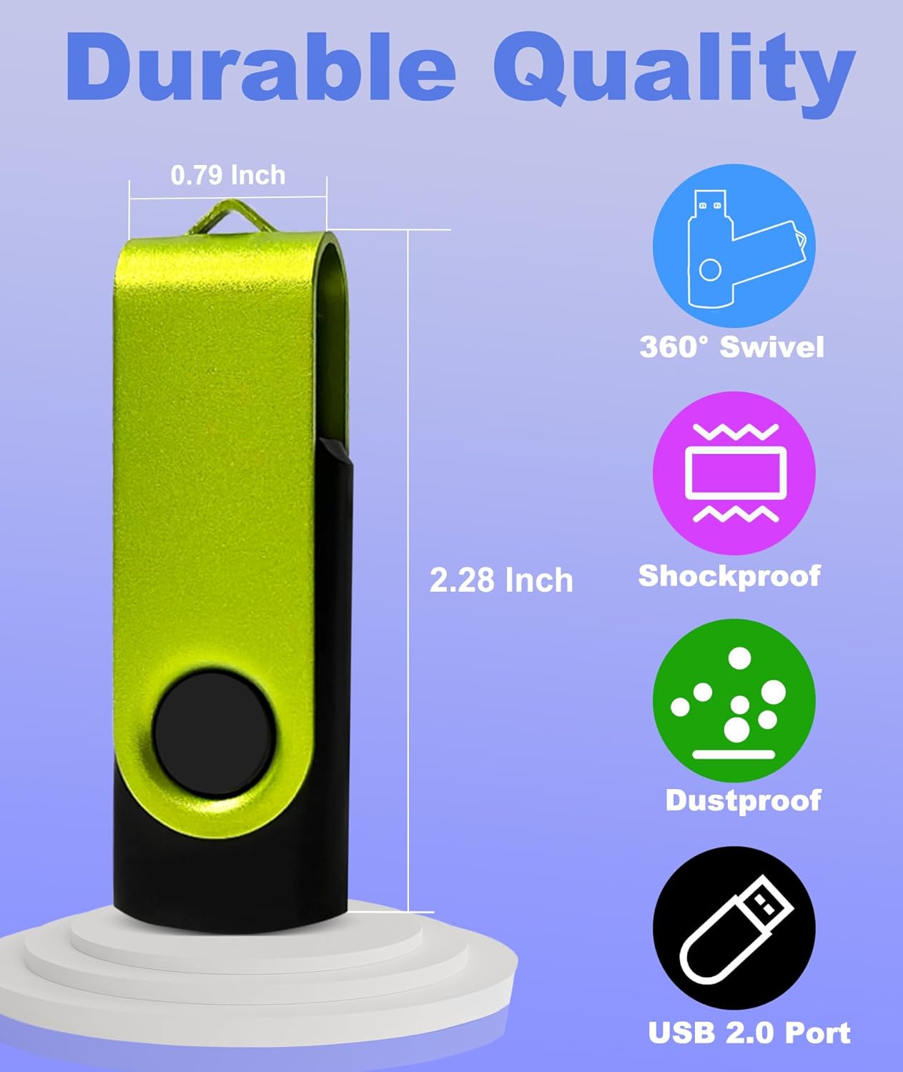 USB Drives 16GB USB 2.0 Flash Drive 10 Pack Nicepicten Thumb Drive Colorful Swivel Zip Jump Drive Memory Stick Pendrive USB Storage Flash Drive 16GB Ideal for Home & Office Shared Data Storage