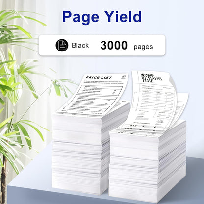 TN830XL TN830 Toner Cartridge Printer Compatible Replacement for Brother TN830XL TN-830 TN830 Black for HL-L2460DW DCP-L2640DW HL-L2405W L2400D L2480DW MFC-L2820DW MFC-L2820DWXL TN830/TN830XL Toner,2P