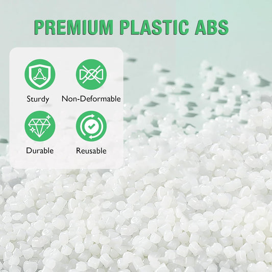 2 Pcs Desk Grommet 1-3/8" / 35 mm, Desk Cord Hole Cover, Cable Grommet ABS Plastic, Desk Hole Grommet for Home & Office Pc, Detachable Cable Cord Organizer-White