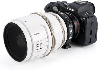 PL-RF Lens Mount Adapter with Rotary Lock Mount Converter Compatible with PL Lens to Canon RF Mount Cameras EOS R EOS R5 EOS R6 EOS R3 EOS Ra EOS RP