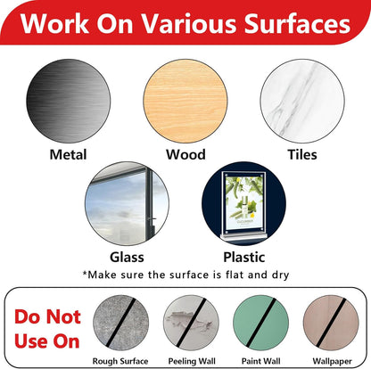 100PCS Cable Clips, Adhesive Wire Clips Organizer Cord Clips Management, Cable Staples Outdoor Strong for Wall, Desk, Christmas Lights, String Lights, Fairy Lights, Clear Glossy, Small