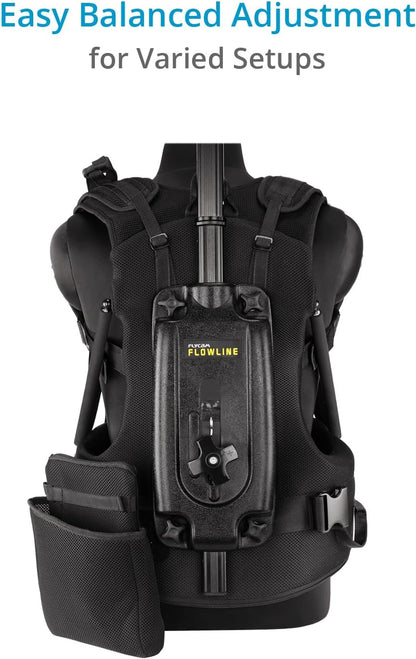 FLYCAM Starter Female Flowline-01 Body Support Rig for Camera & Gimbals (X-Large/XX-Large). 180° Top Bar Rotation & 3-7.5kg / 6-16lb Payload