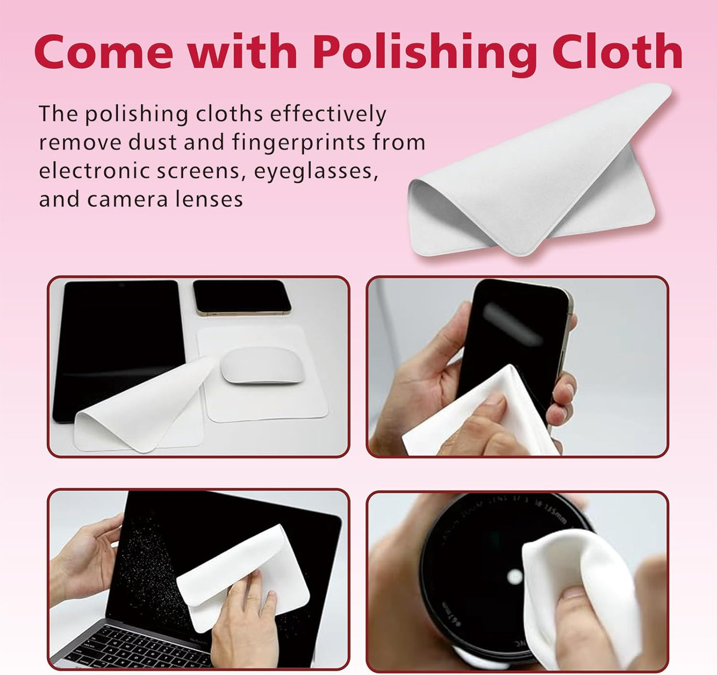 Stylus Pen for iPad,14Mins Fast Charge for Apple Pencil,Palm Rejection,Tilt Sensitivity, Pen for iPad11/10/9/8/7/6, Pro 12.9"/11"/13" M4, Mini 6/5, Air 5/4/3/11"-13" M2/M3 with Polishing Cloth