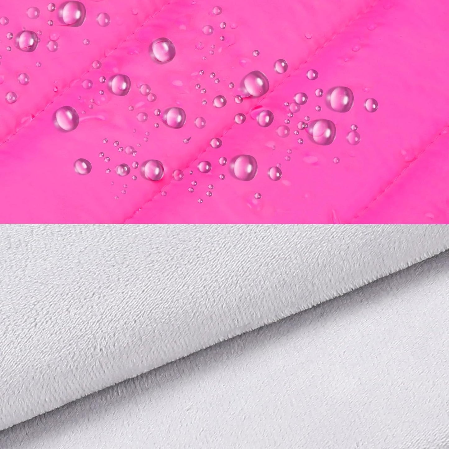 MOSISO 15-15.6 inch Laptop Case, 16 inch Puffy Laptop Sleeve Compatible with MacBook Pro 16, HP Dell ASUS Acer Toshiba Lenovo Notebook Computer, Polyester Horizontal Bag with Small Case, Rose Red