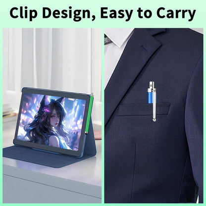 20 Pack Stylus Pen,Stylus Pen for Touchscreen High Precision and Sensitivity for Everyday Writing/Drawing,Universal Stylus Compatible with All Touch Screens,10 Colors