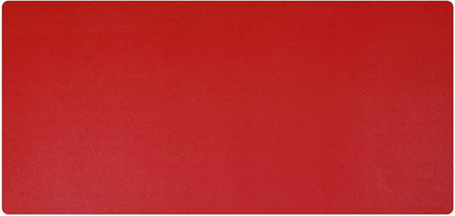 KINGFOM Desk Pad Office Desktop Protecter, PU Leather Desk Mat Blotters Organizer with Comfortable Writing Surface (47.2" x 23.6", Black+Red)