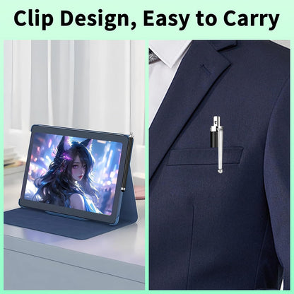 20 Pack Stylus Pen,Stylus Pen for Touchscreen High Precision and Sensitivity for Everyday Writing/Drawing,Universal Stylus Compatible with All Touch Screens,Black