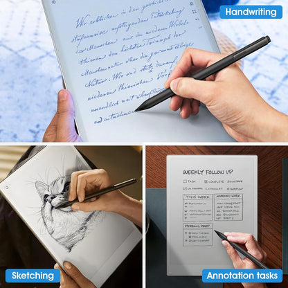 REEYEAR Replacement Tips Set fits for Remarkable Paper Pro Maker Pen –1 No Wear Out Titanium Alloy Tip + 5 Plastic Nibs – Precise, Durable Precise, Precise Writing, Long-Lasting