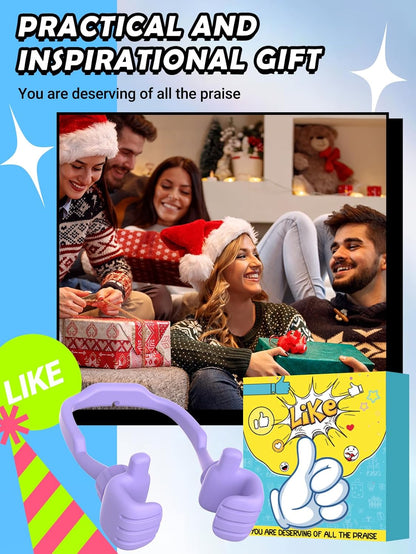 Graduation Gifts for Girls Boys Cell Phone Holder: Funny Gifts for Teens Kids Her Him Women Adults Tween Teenage 2025 College High School Kindergarten Thumbs Up Phone Stand Birthday Trendy Stuff