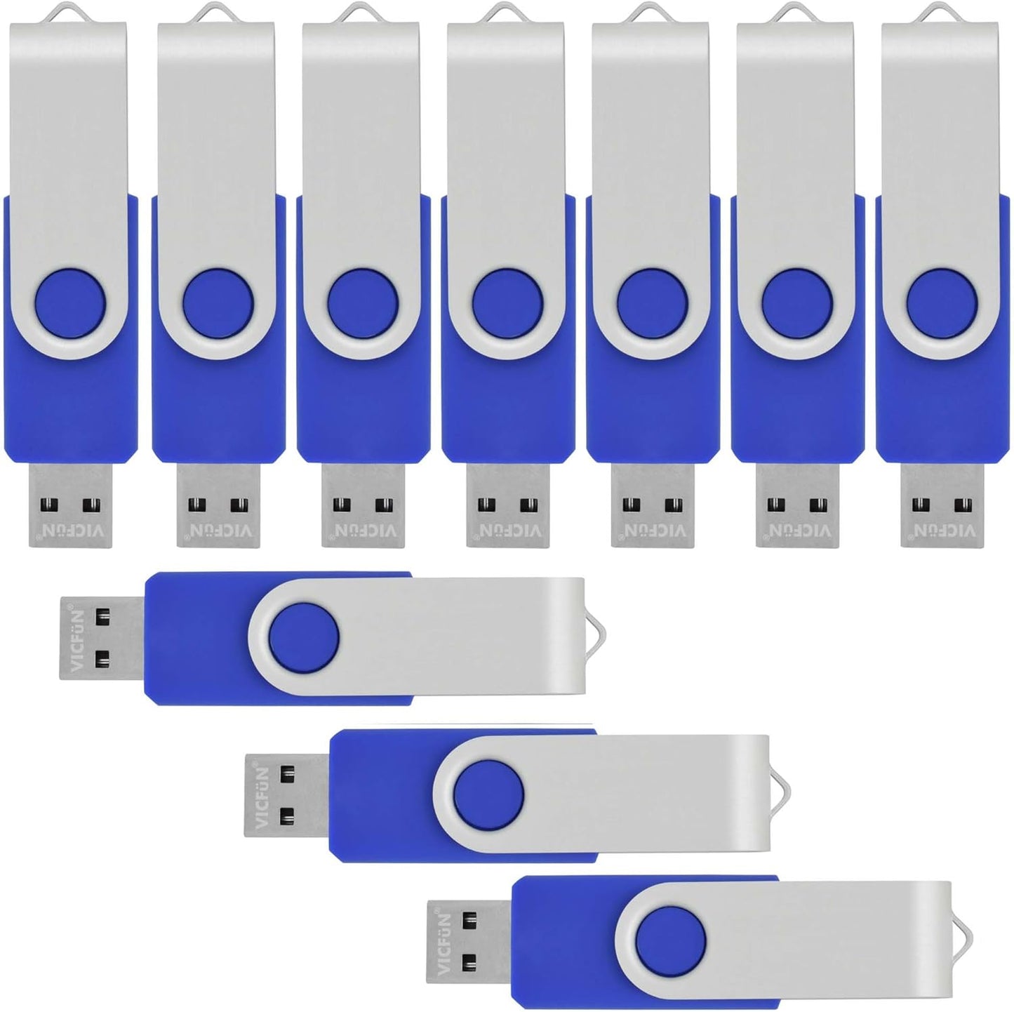 100 Pack 16GB USB Flash Drives Bulk 16GB Flash Drive 100 Pack USB2.0-Blue