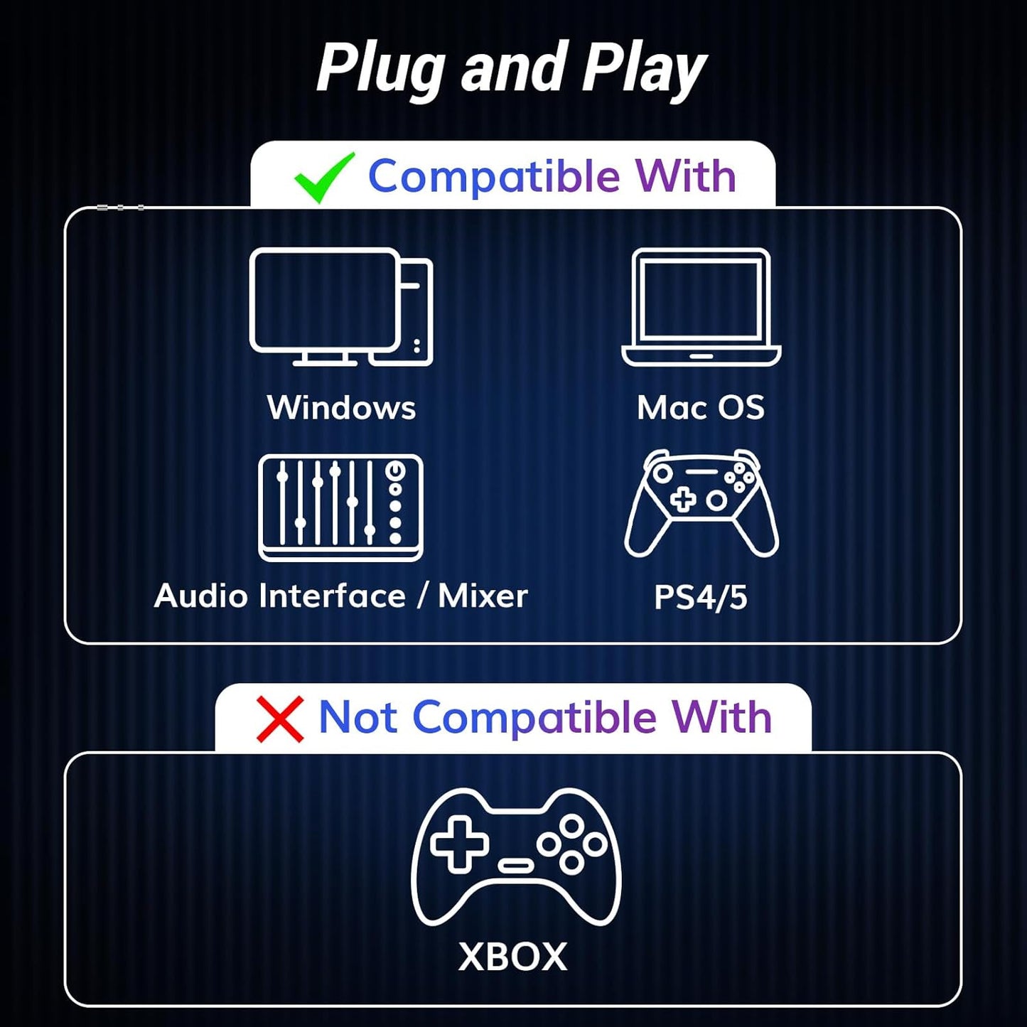 TONOR Dynamic Microphone, XLR/USB Microphone for Podcast, Recording, Streaming, Gaming, XLR Cardioid Studio Mic with Quick Mute, 3.5mm Headphone Jack, Volume Control, Mic with Desktop Stand, TD520