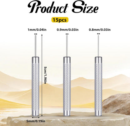 15 Pack SIM Card Tray Ejector Pin Tools, SIM Card Tray Removal Tool Ejector Pin for All Models Compatible with Samsung Galaxy HTC Google Sony