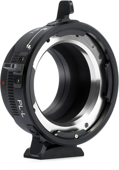VILTROX PL-L Lens Mount Adapter Ring Compatible with PL Lens to L Mount Camera Panasonic S1 S1R S1H S5/Leica SL SL2 CL TL/Sigma FP DSLR Cameras, with Two caps, Detachable Ring Base
