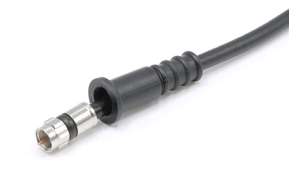 THE CIMPLE CO Coaxial Cable Weather Boot - RG6 Connectors RG59 Ends Coaxial Boots - Weatherproof (Black) - Pack of 100