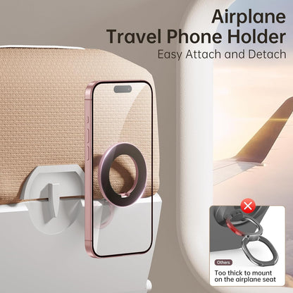 SYNCWIRE for MagSafe Ring Holder, Magnetic Phone Ring Holder Magnet Cell Phone Grip Finger Ring Kickstand Compatible with iPhone 16 15 14 13 12 Pro Max fits MagSafe Accessories