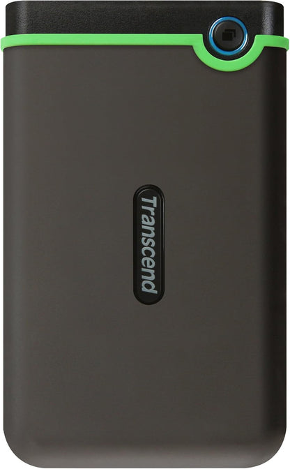 Transcend 1TB USB 3.1 Gen 1 StoreJet 25M3S SJ25M3S Rugged External Hard Drive TS1TSJ25M3S,Grey