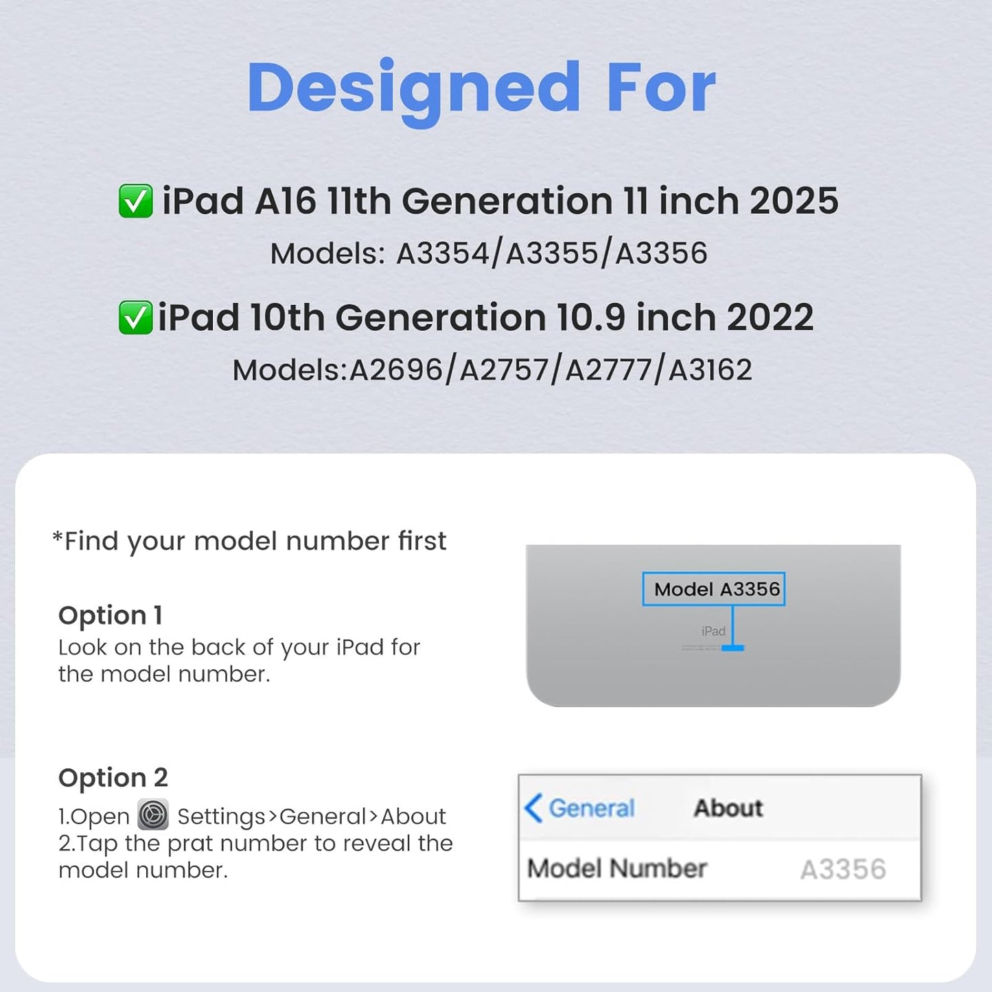 BLUTLOTUS for iPad 11th (A16) 10th Generation Case with Keyboard (2025/2022) - 360° Rotatable Magnetic Folio Cover, 7 Color Backlit Detachable Keyboard with Pencil Holder (Black)